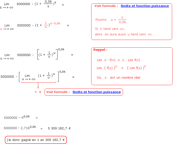 comment calculer la limite d'une fonction puissance quand x tend vers infini